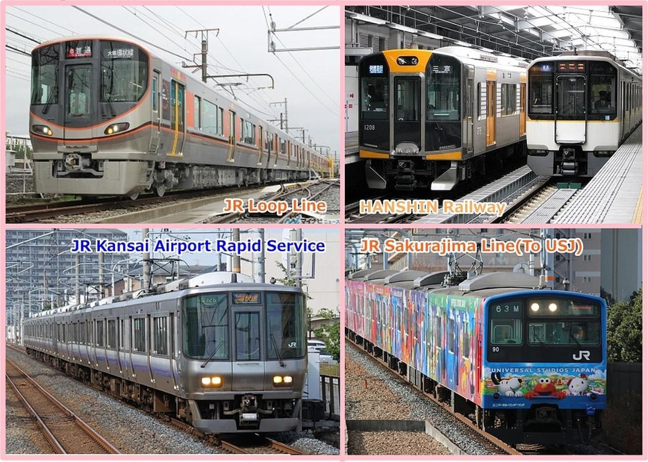 Usj 2 Stops, Umeda&dotonbori 8mins, Kix Direct Access Sv2 Apartment Osaka